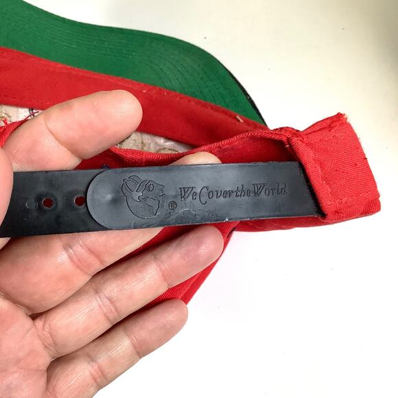 Vtg 80s/90s San Francisco 49ers NFL Football Snapback Hat Cap Logo 7 Red Gold - Picture 12 of 12